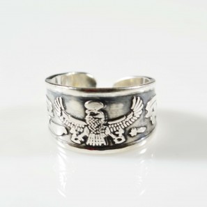 Isis Silver Ring